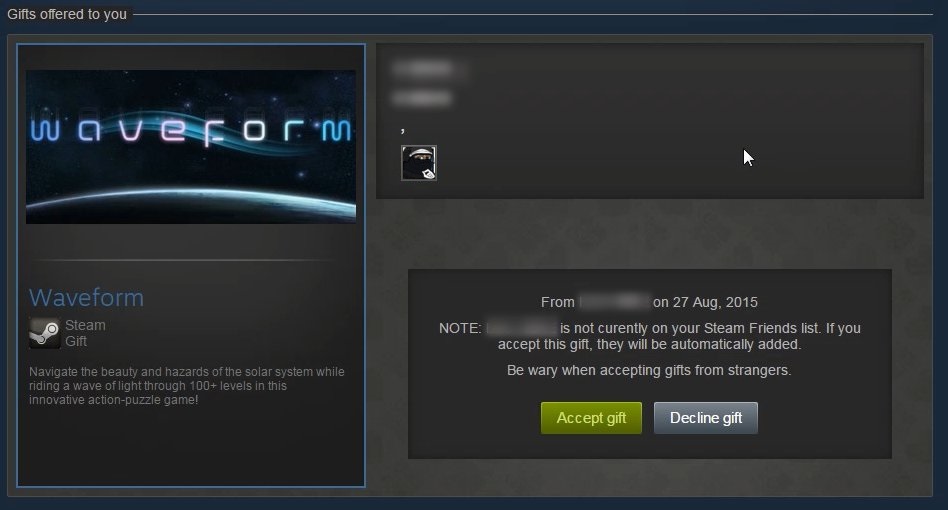 Steam Gift Link Activation Guide